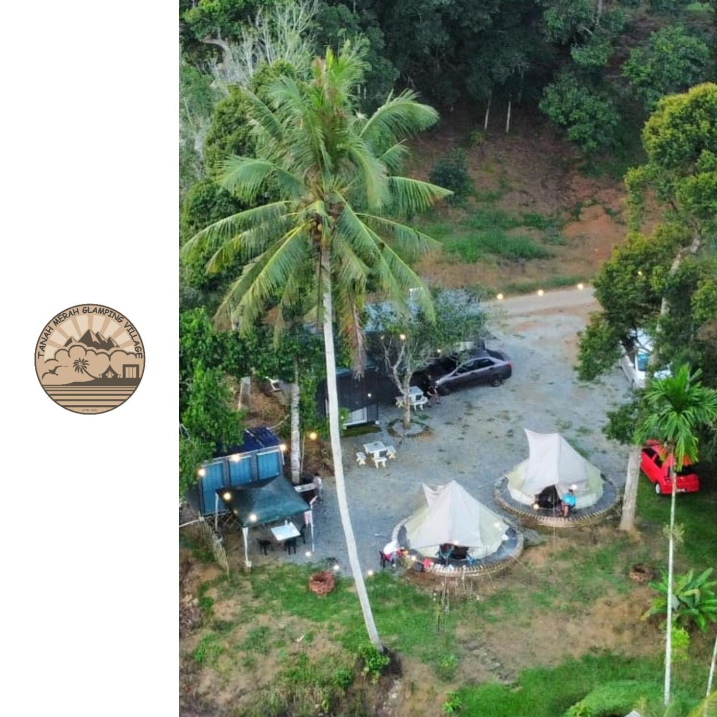 Tanah Merah Glamping Village Kuala Kangsar Exteriör bild