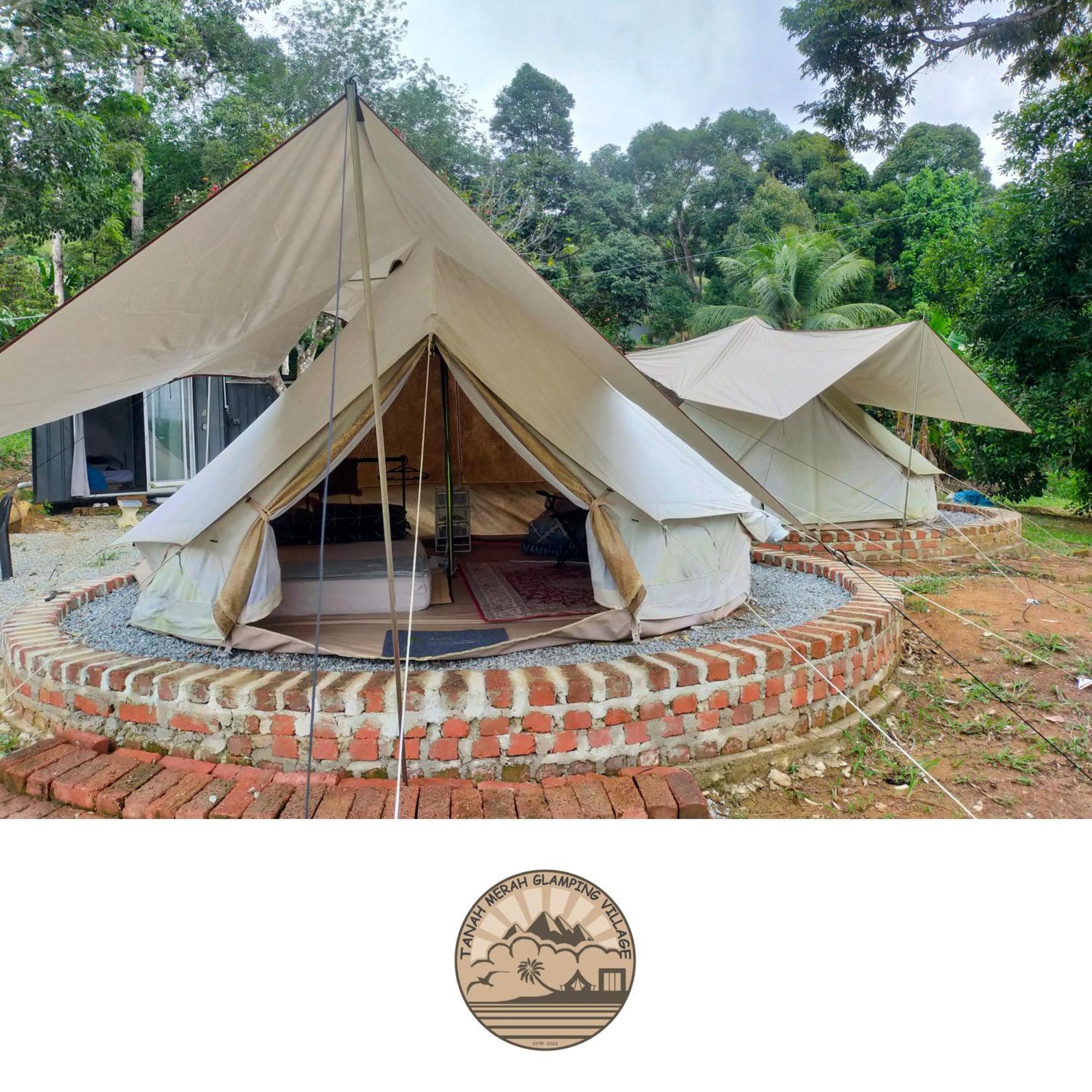Tanah Merah Glamping Village Kuala Kangsar Exteriör bild